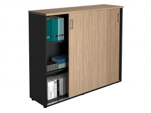 Шкаф NWT 1214 вяз натуральный/антрацит