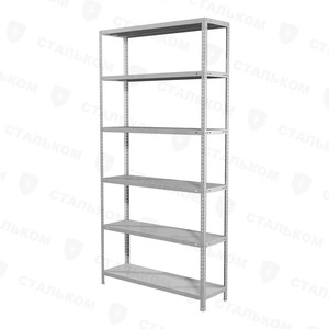 Стеллаж MS Strong 3100х700х800, 6 полок