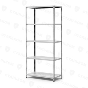 Стеллаж MS Hard 2200х1000х600, 5 полок